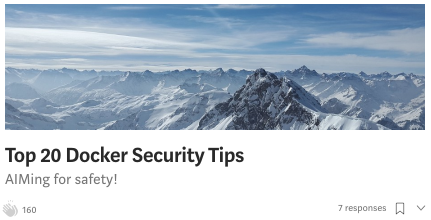 Docker Security